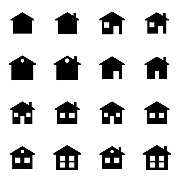 房屋图标设置房地产图片下载