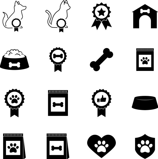 Icon set -宠物兽医诊所兽医诊所图片下载