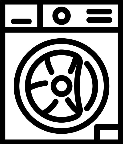 洗衣机电器线图标图片下载