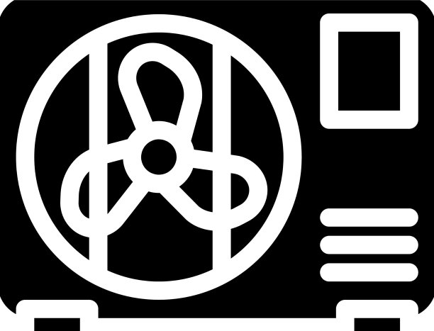 空调字形图标图片下载