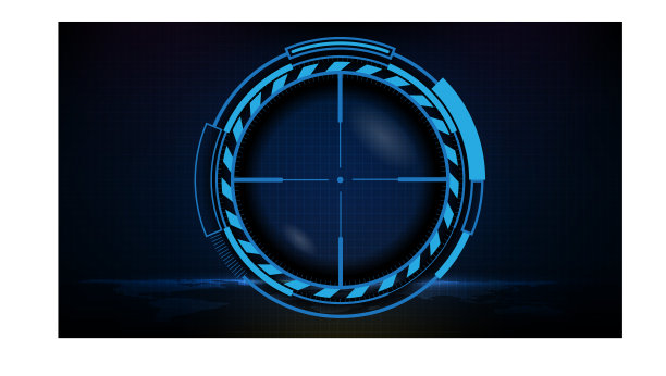 抽象未来背景的蓝色技术图片下载