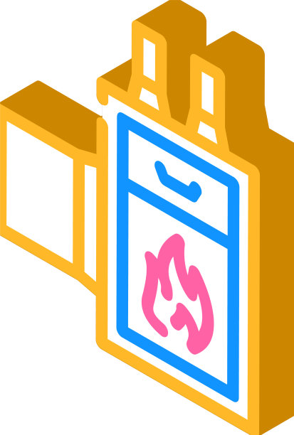 炉膛设备等距图标图片下载