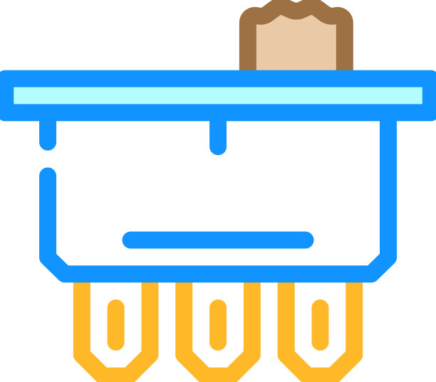 单刀双掷彩色电气开关图片下载