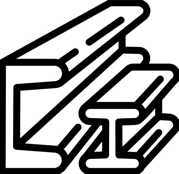 金属建材线条图标图片下载