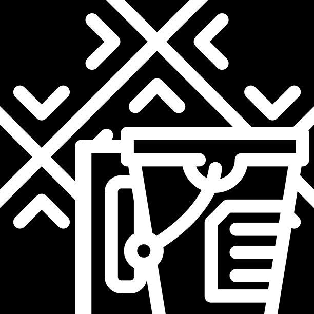瓷砖安装用品标志符号图标图片下载