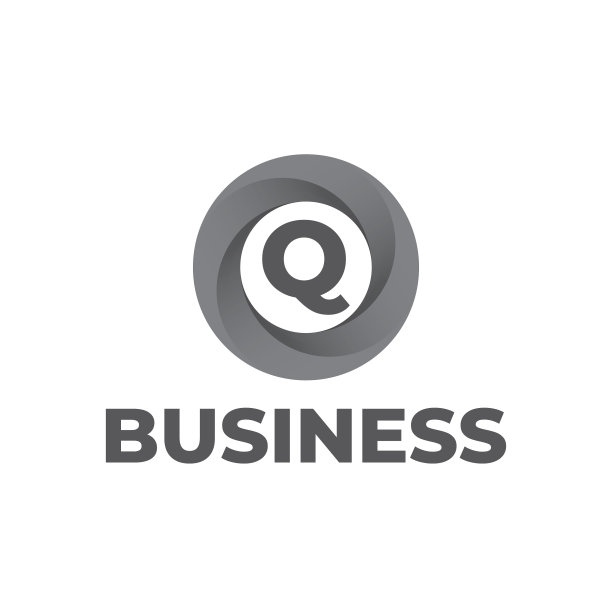 字母q标志设计模板上圆形图片下载