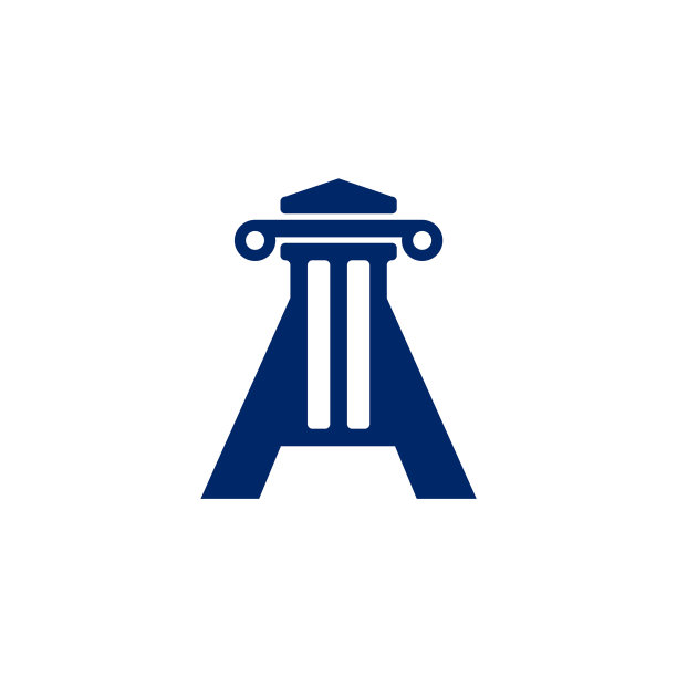 字母律师事务所标志设计模板元素图片下载