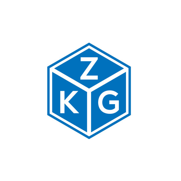 白底ZKG字母logo设计图片下载
