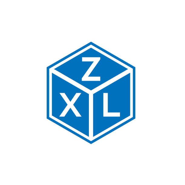 白色背景上的ZXL字母标志设计图片下载