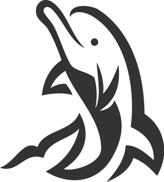 海豚图标品牌形象图片下载