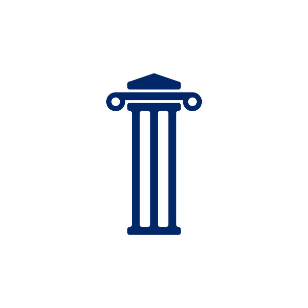 律师事务所字母I标志设计模板元素图片下载