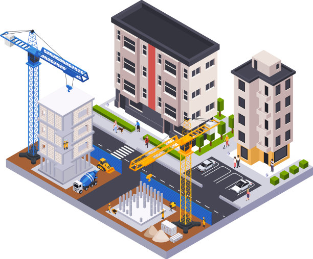 建设等距的概念图片下载