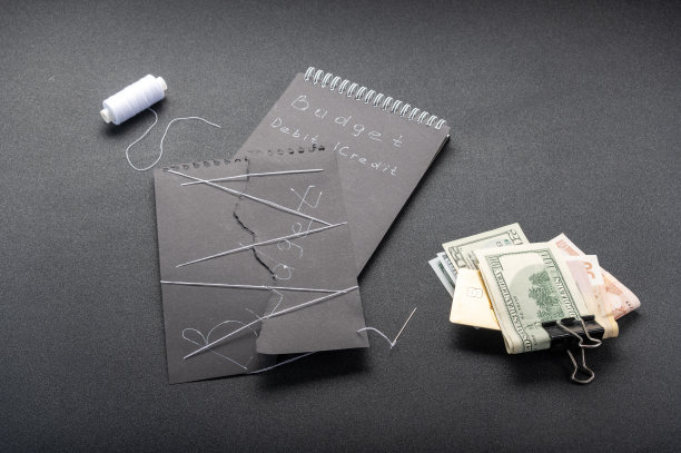 预算的结果。业务结果。试图省钱。财务预算规划不成功。图片下载