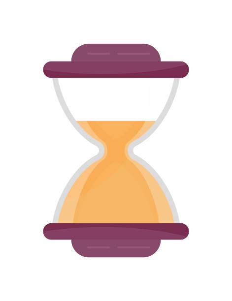 沙漏图标矢量的网页设计，标志，用户界面。快时间、截止时间、开始计时时间均显示。图片下载