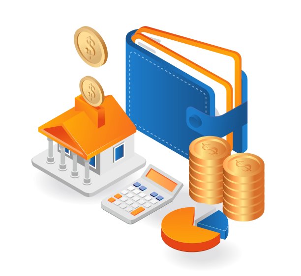 把钱存在银行和钱包里图片下载