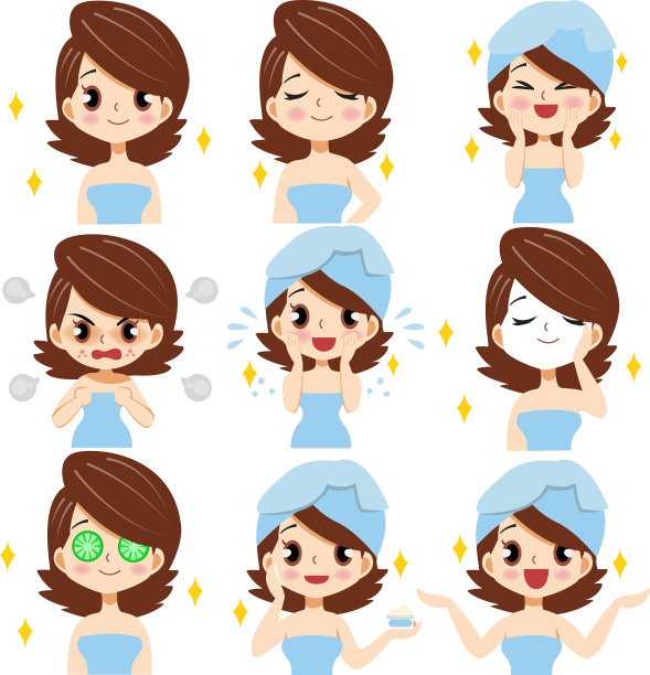 清洁的脸图片下载