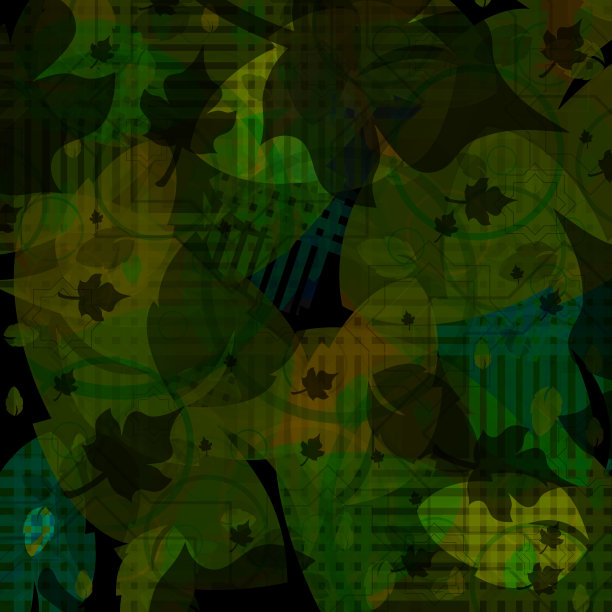 抽象的绿色全底色和现代艺术图片下载