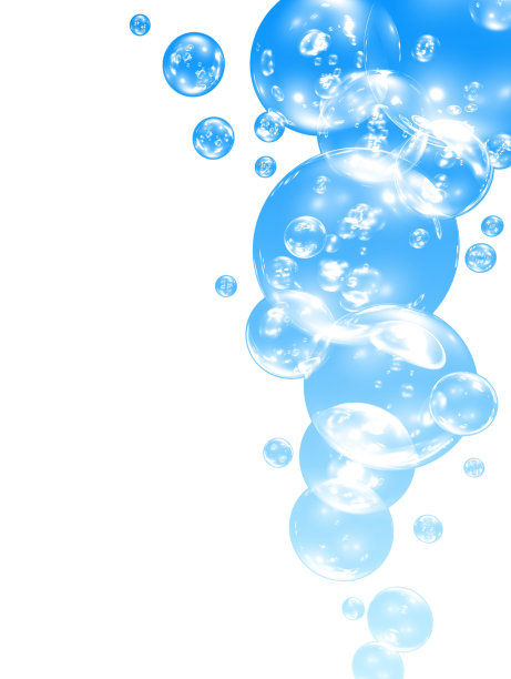 水下气泡背景。3 d图像。图片下载