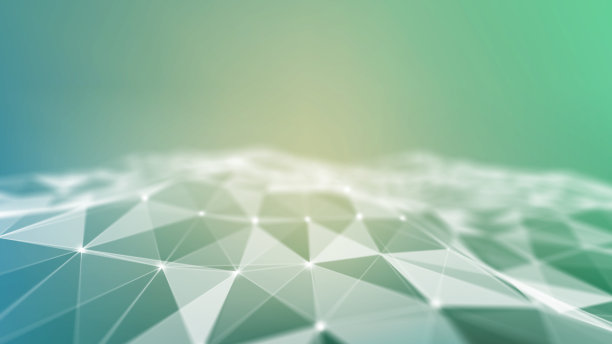 背景3 d网格。网络技术Ai技术有线网络未来线框。人工智能。网络安全背景说明图片下载