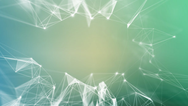 背景3 d网格。网络技术Ai技术有线网络未来线框。人工智能。网络安全背景说明图片下载