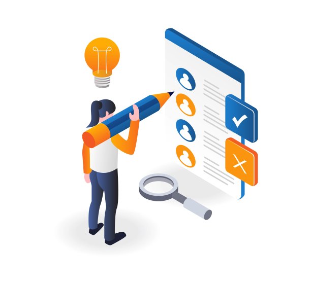 拿着铅笔的女孩在黑板上选择图片下载