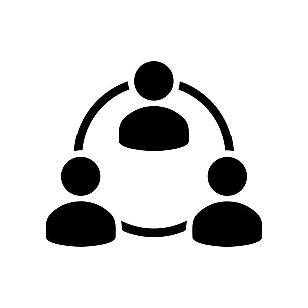 协作交互图标。图片下载