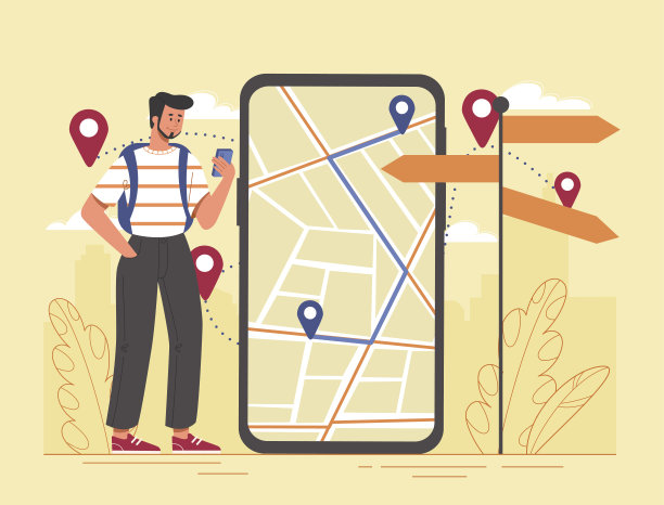 GPS系统概念图片下载