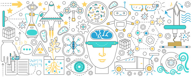 未来科技、科技细线产品、机械工具、高科技创新图片下载