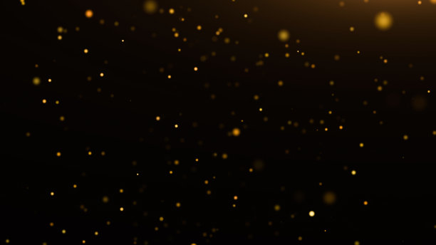 散焦金色的灯光图片下载