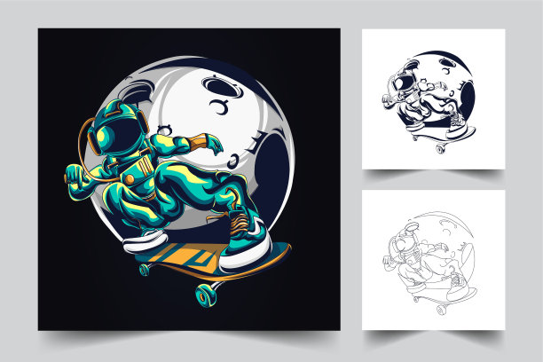 Frestyle astrounout标志图片下载