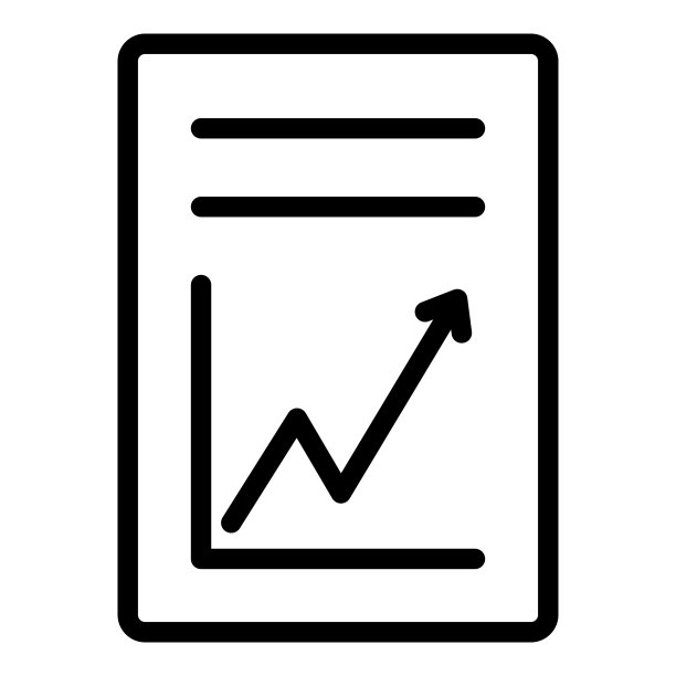 文档平面图标孤立在白色背景上图片下载