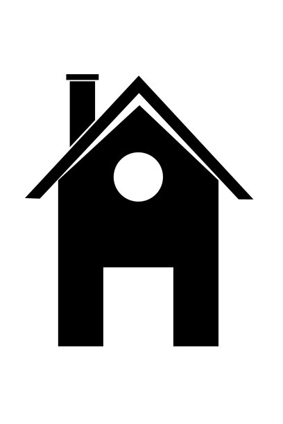 简单的标志的房子图片下载