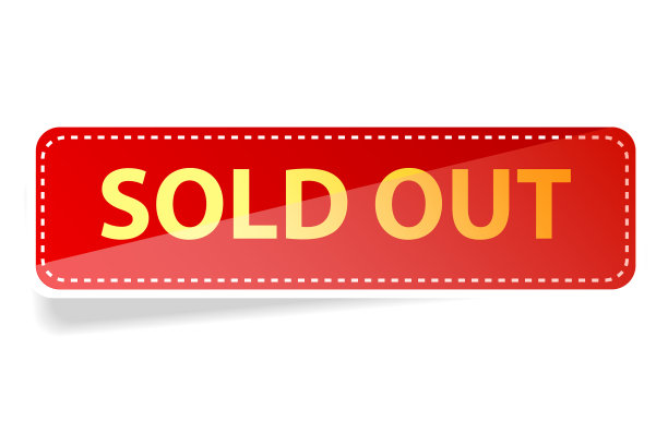 简单的红色标签或标签售罄图片下载