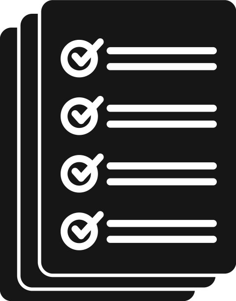 文档测试图标简单的项目工作图片下载