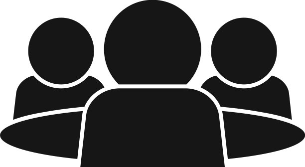 说团队合作图标简单的人说话图片下载