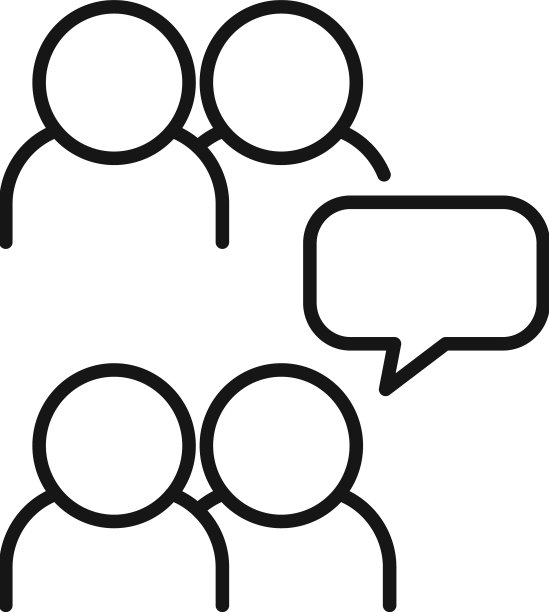 会人图标大纲说话聊天图片下载