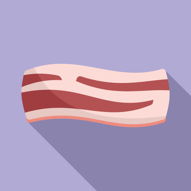 牛肉培根是早餐肉类的象征图片下载