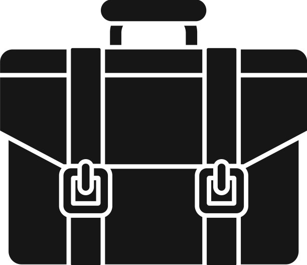 公事包图标简单的工作包图片下载