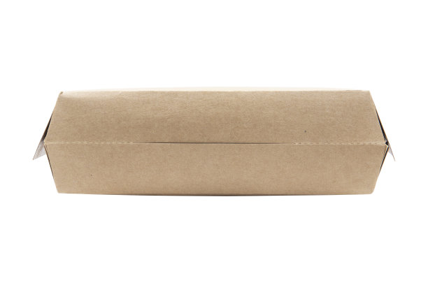 白色背景上的食品纸板箱图片下载