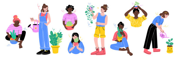 人家植物喜男喜女图片下载