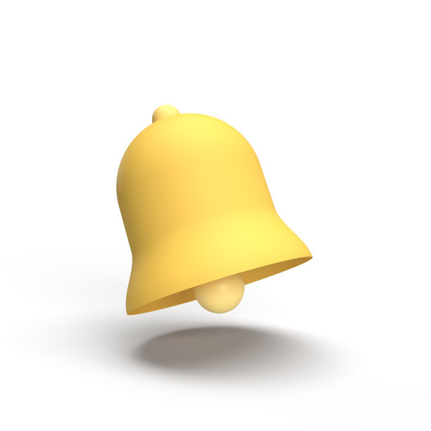 通知钟。3 d演示。图片下载