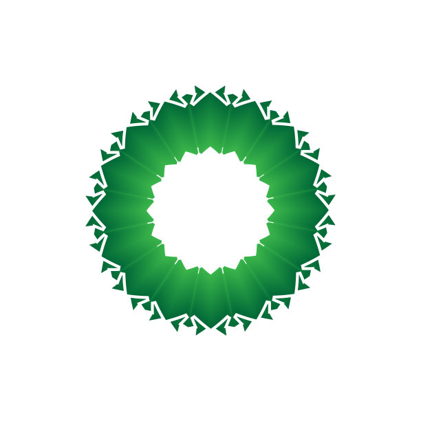 最小抽象符号圆形漩涡标志图片下载