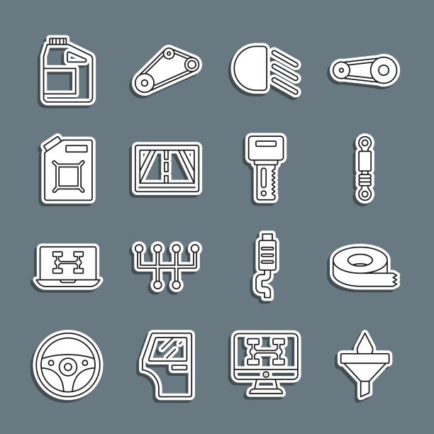 设置线漏斗和油滴透明胶带震动器图片下载