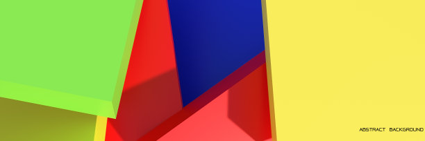 逼真的彩色面板抽象背景图片下载