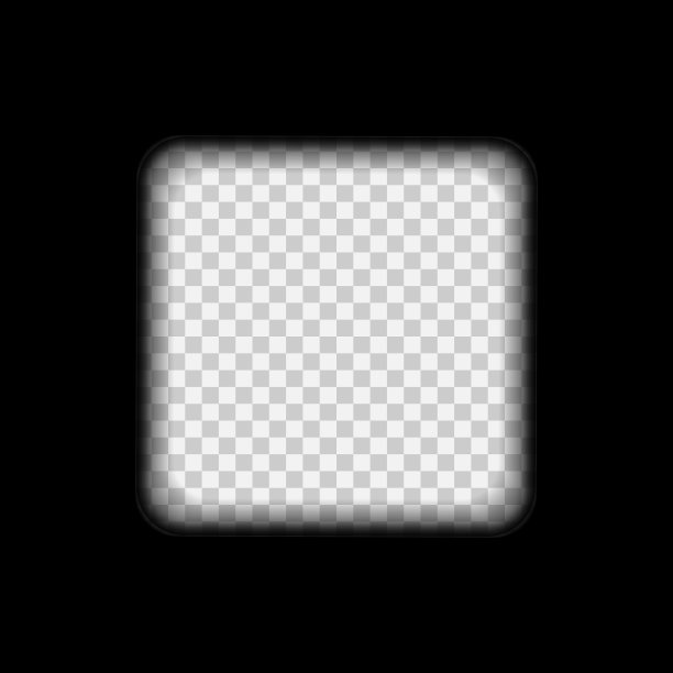 透明背景上的旧电影框架图片下载