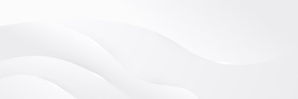 向量抽象图形设计旗帜图案背景模板。白色抽象横幅背景图片下载