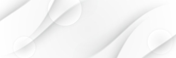 向量抽象图形设计旗帜图案背景模板。白色抽象横幅背景图片下载