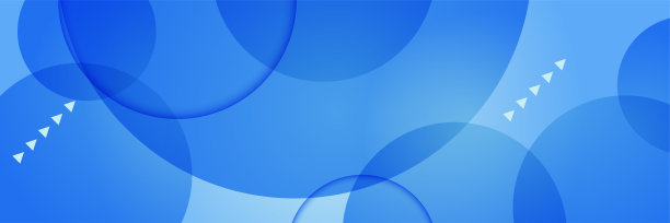 向量抽象图形设计旗帜图案背景模板。蓝色抽象横幅背景图片下载