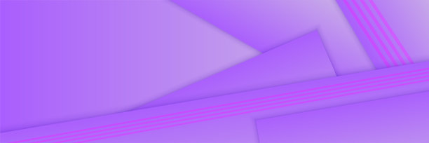 向量抽象图形设计旗帜图案背景模板。紫色紫色抽象旗帜背景图片下载