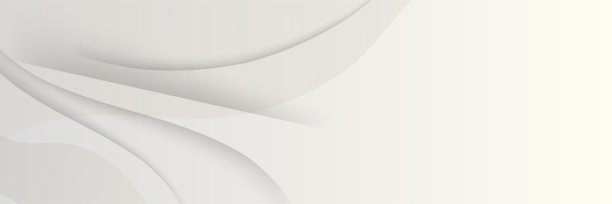 向量抽象图形设计旗帜图案背景模板。白色抽象横幅背景图片下载